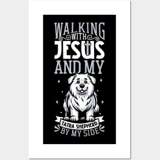 Jesus and dog - Tatra Shepherd Dog Posters and Art